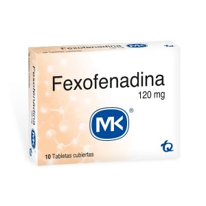Fexofenadina 120 Mg Tableta Recubierta Tecnoquímicas