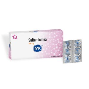 Sultamicilina 750 mg Tableta Cubierta Mk