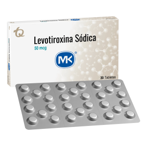 Levotiroxina 50mcg Tableta tecnoquimica