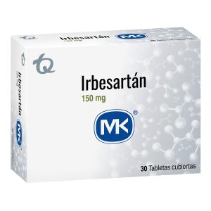Irbesartan 150mg Tableta Recubierta T.Q