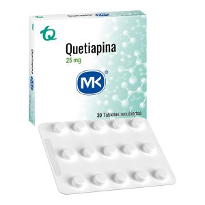 Quetiapina 25mg Tableta Recubierta T.Q