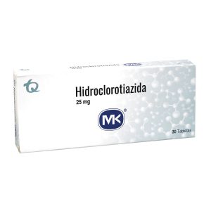 Hidroclorotiazida 25mg Tableta Tecnoquimicas
