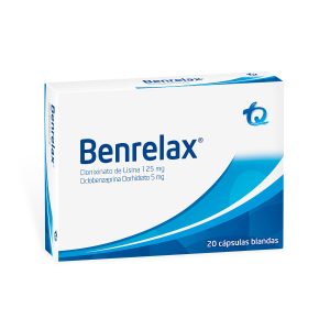 Benrelax 125mg/5mg Cápsula Blanda