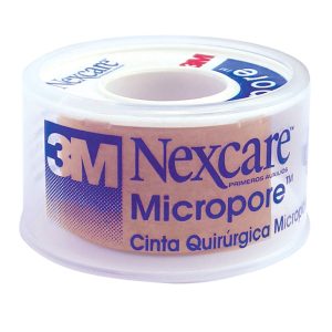 Micropore Cinta Quirurgica Piel Con Dispensador 12mm x 5m