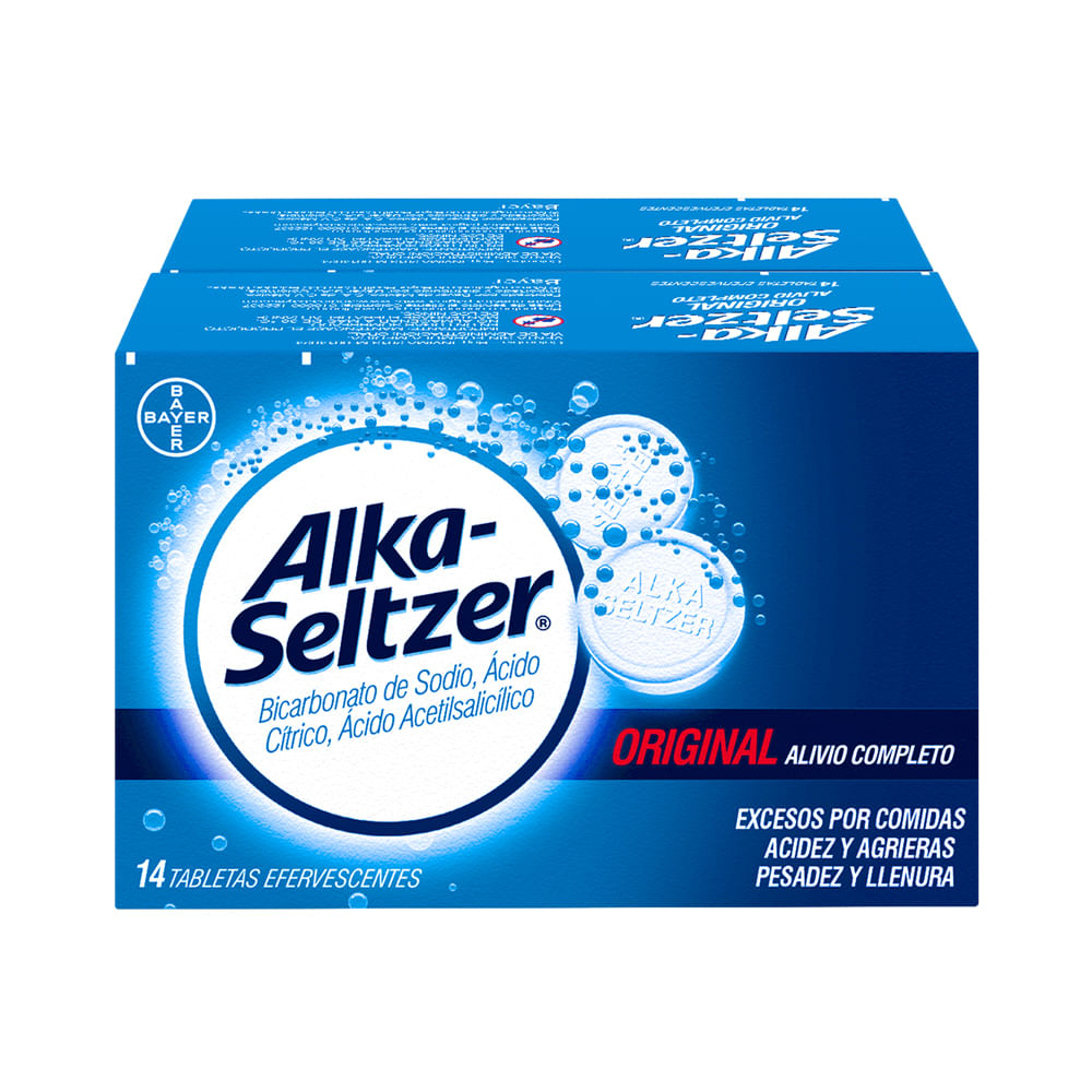Oferta Alka-Seltzer Tableta Efervecente Pague 16 Lleve 20