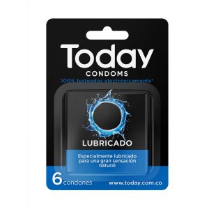 Today Condones Lubricado 6 Und