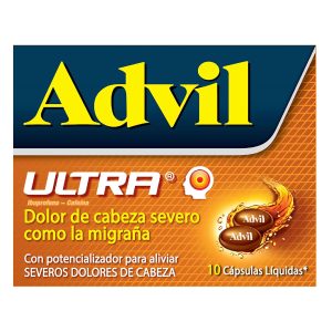 Advil Ultra Cápsula De Gelatina Blanda