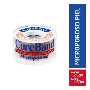 Esparadrapo Cureband Microporoso Piel 1x5 Yardas