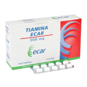 Tiamina 300mg Tableta Ecar