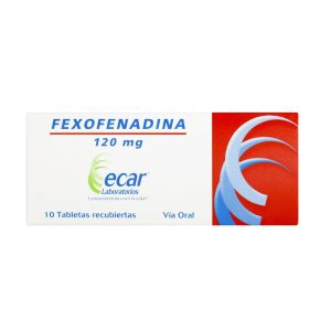 Fexofenadina 120mg Tableta Recubierta