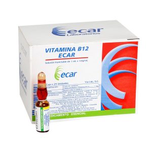 Vitamina B-12 Solución Inyectable Ecar