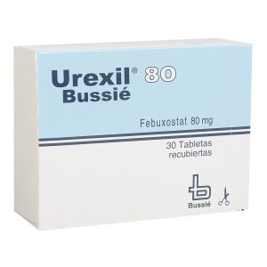 Urexil 80 Mg Tableta Recubierta