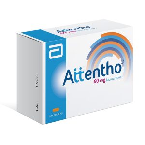 Attentho Atomoxetina 60miligramos Cápsula Dura