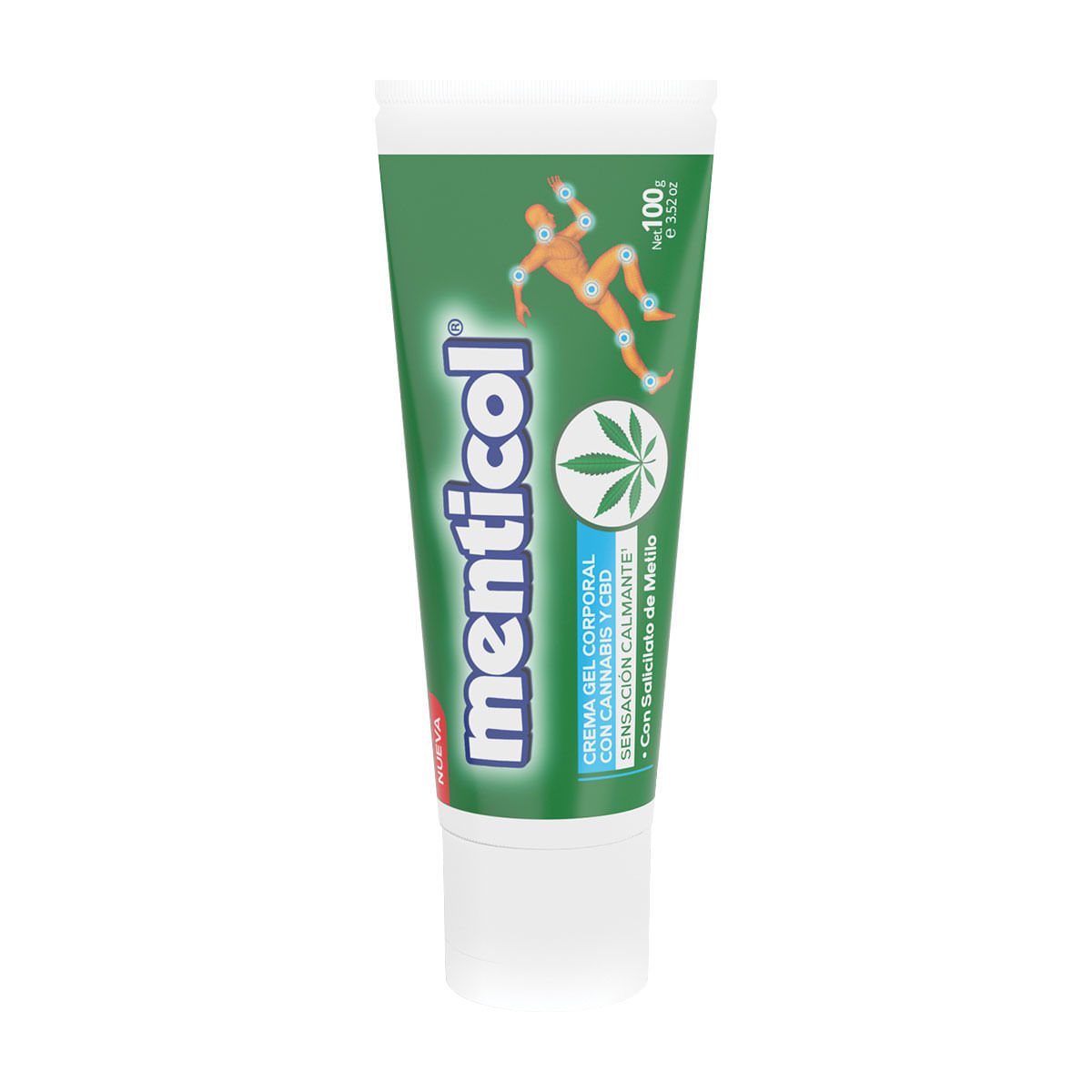 Menticol Corporal Gel Con Cannabis Y Cbd