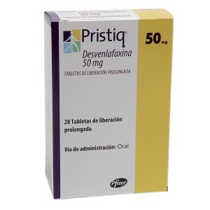 Pristiq 50 Mg Tableta De Liberación Prolongada