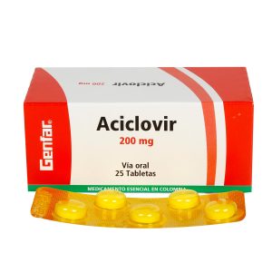 Aciclovir 200 mg Tableta Genfar