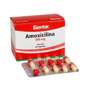 Amoxicilina 500 mg Cápsula Dura Genfar