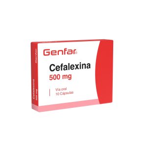 Cefalexina 500 Mg Cápsula Dura Genfar