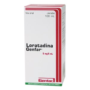 Loratadina 5 mg / 5 ml Jarabe Genfar
