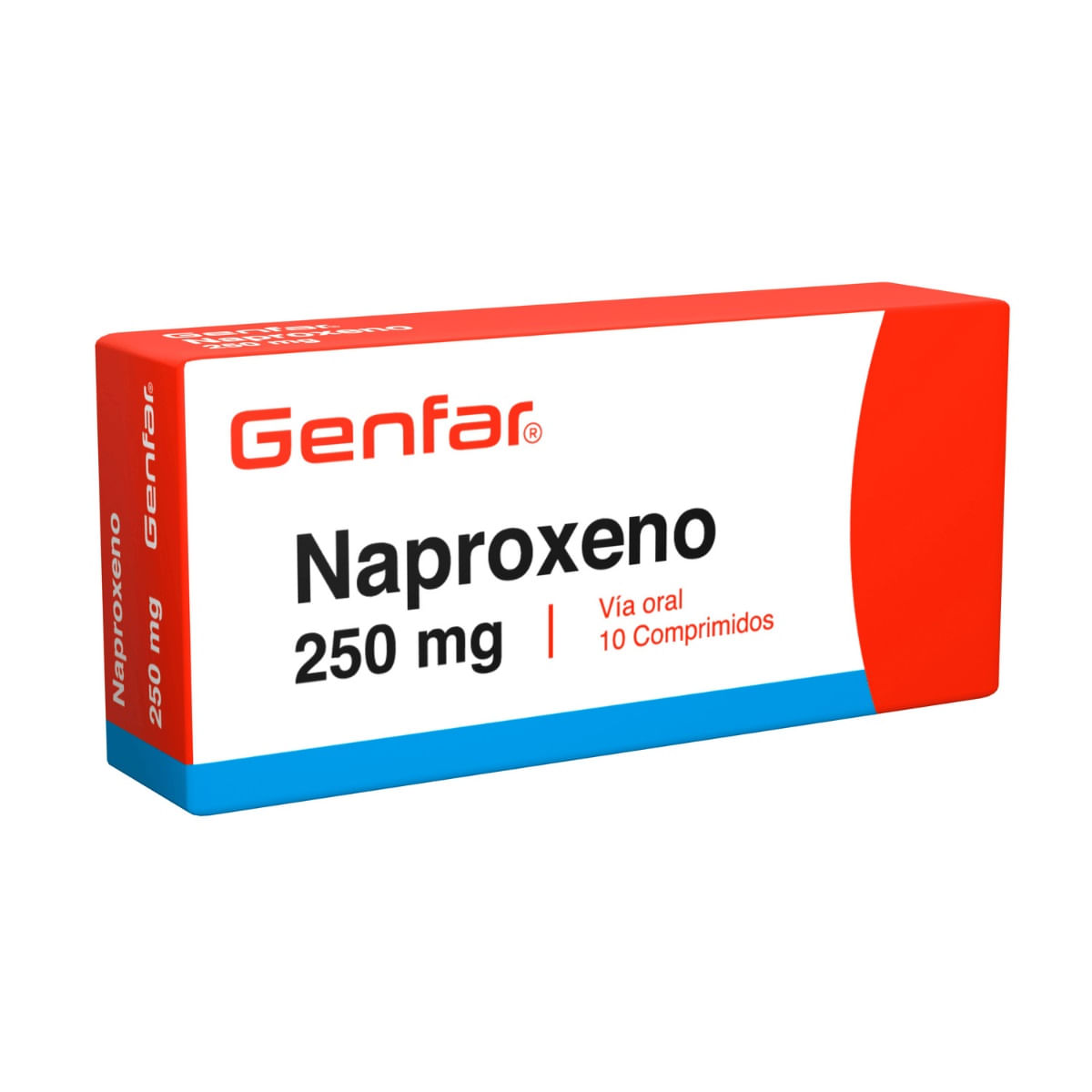 Naproxeno 250 Mg Comprimido Genfar