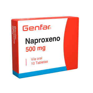 Naproxeno 500 mg Tableta Genfar