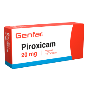 Piroxicam 20 Mg Cápsula Genfar