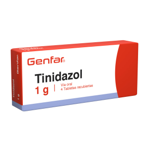 Tinidazol 1 G Tableta Recubierta Genfar