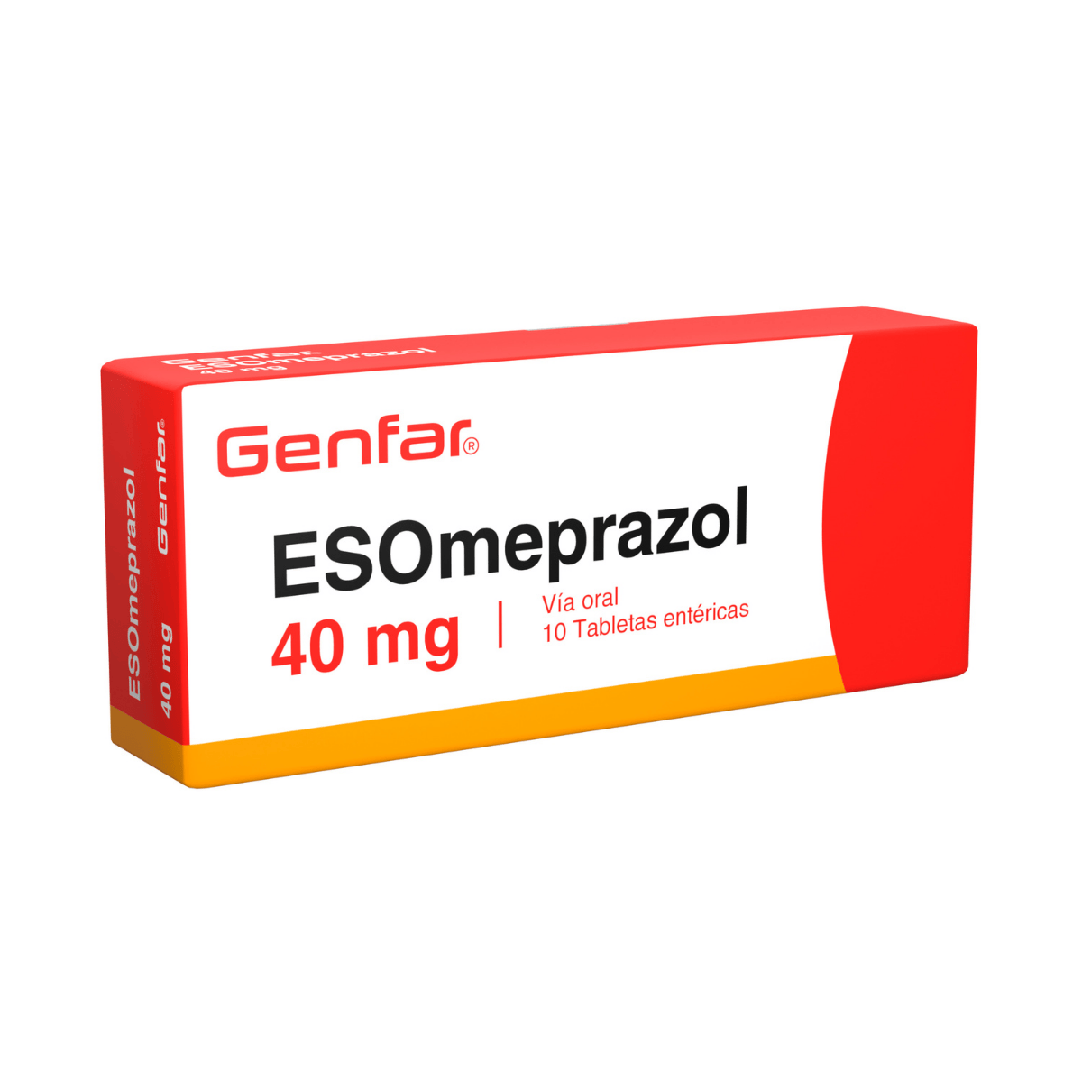 Esomeprazol 40 Mg Tableta De Liberación Retardada Genfar
