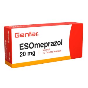 Esomeprazol 20 Mg Tableta Liberación Retardada Genfar