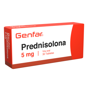 Prednisolona 5 Mg Tableta Genfar