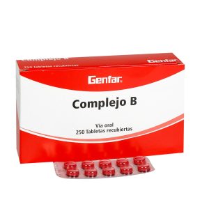 Complejo B Tableta Recubierta Genfar
