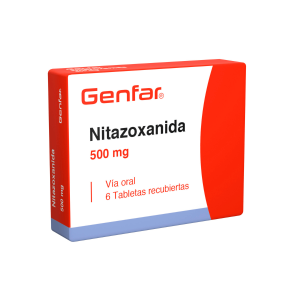 Nitazoxanida 500 Mg Tableta Genfar