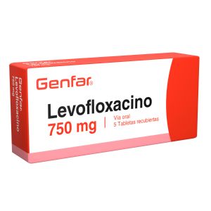 Levofloxacino 750 Mg Tableta Recubierta Genfar