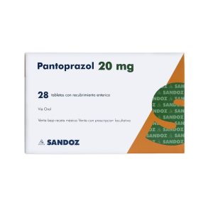 Pantoprazol 20mg Tableta Con Recubrimiento Entérico