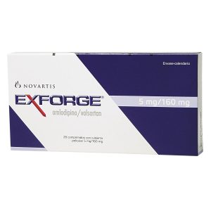 Exforge 5mg/160mg Comprimido Recubierto