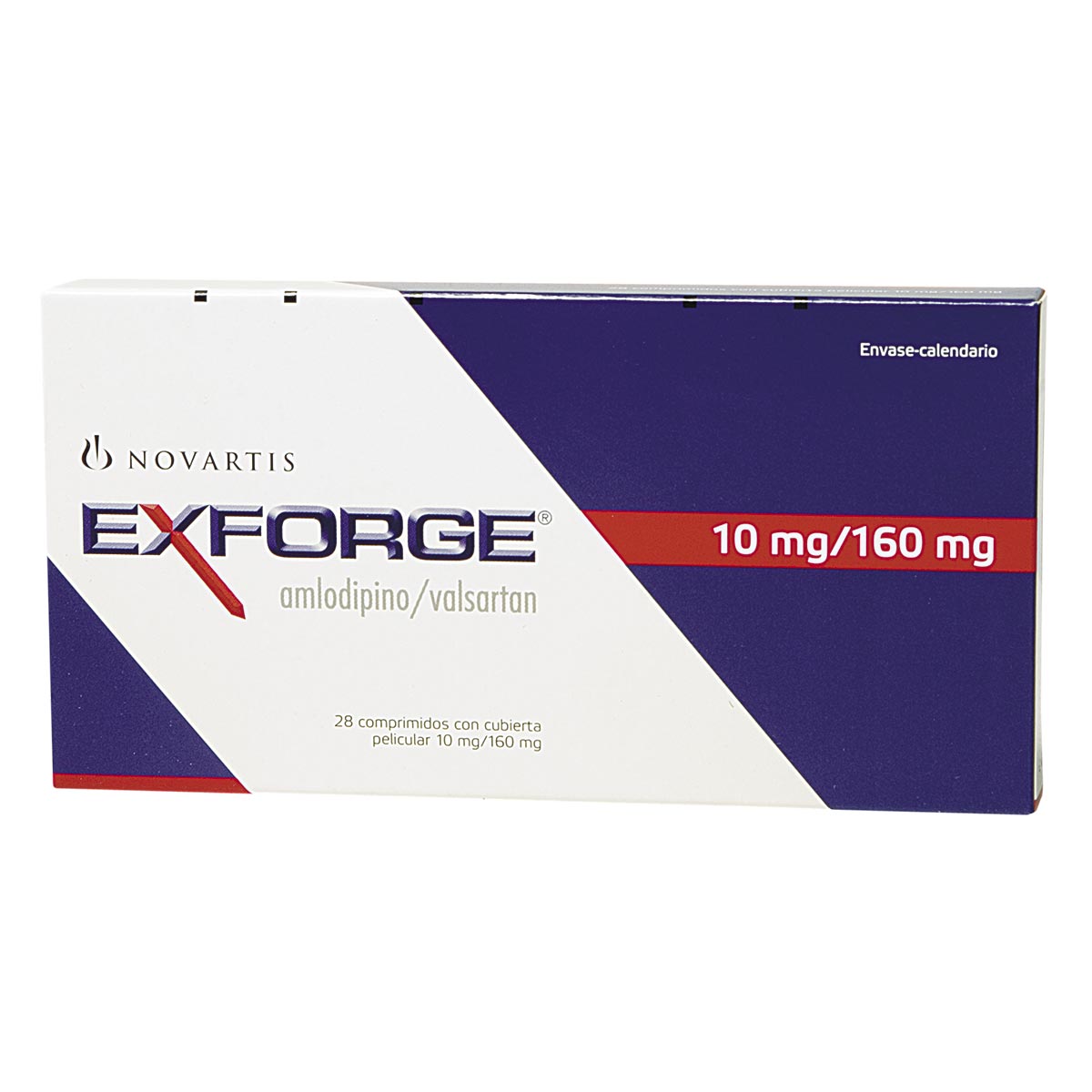 Exforge 10mg/160mg Comprimido Recubierto