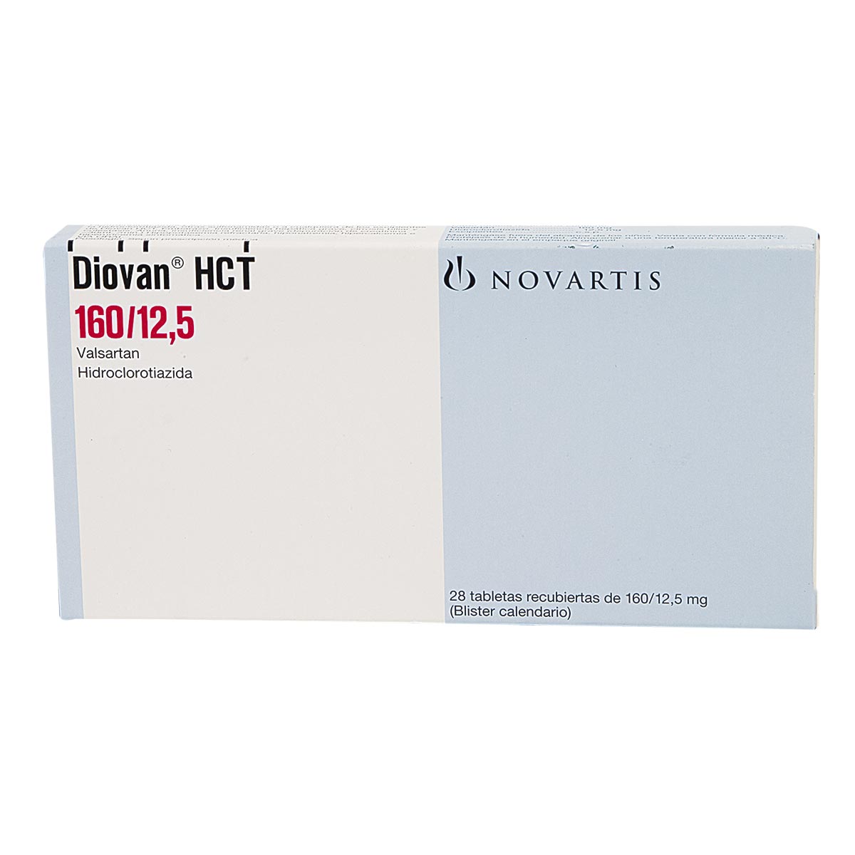 Diovan Hct 160 mg / 12.5 mg Tableta Recubierta