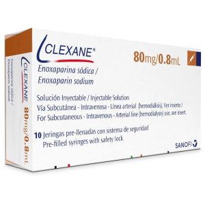 Clexane 80 mg / 0.8 ml Solución Inyectable