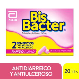 Bisbacter 262 Mg Tableta Masticable