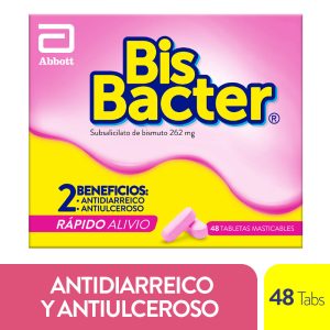 Bisbacter 262 Mg Tableta Masticable