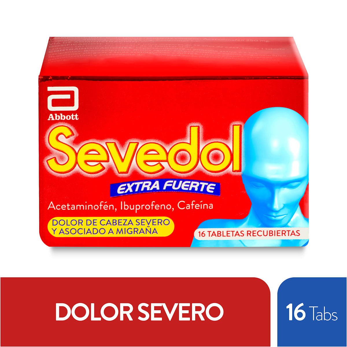 Sevedol Extra Fuerte Tableta Recubierta