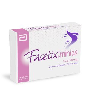 Facetix Mini 20 Mcg/2 Mg Tableta Recubierta
