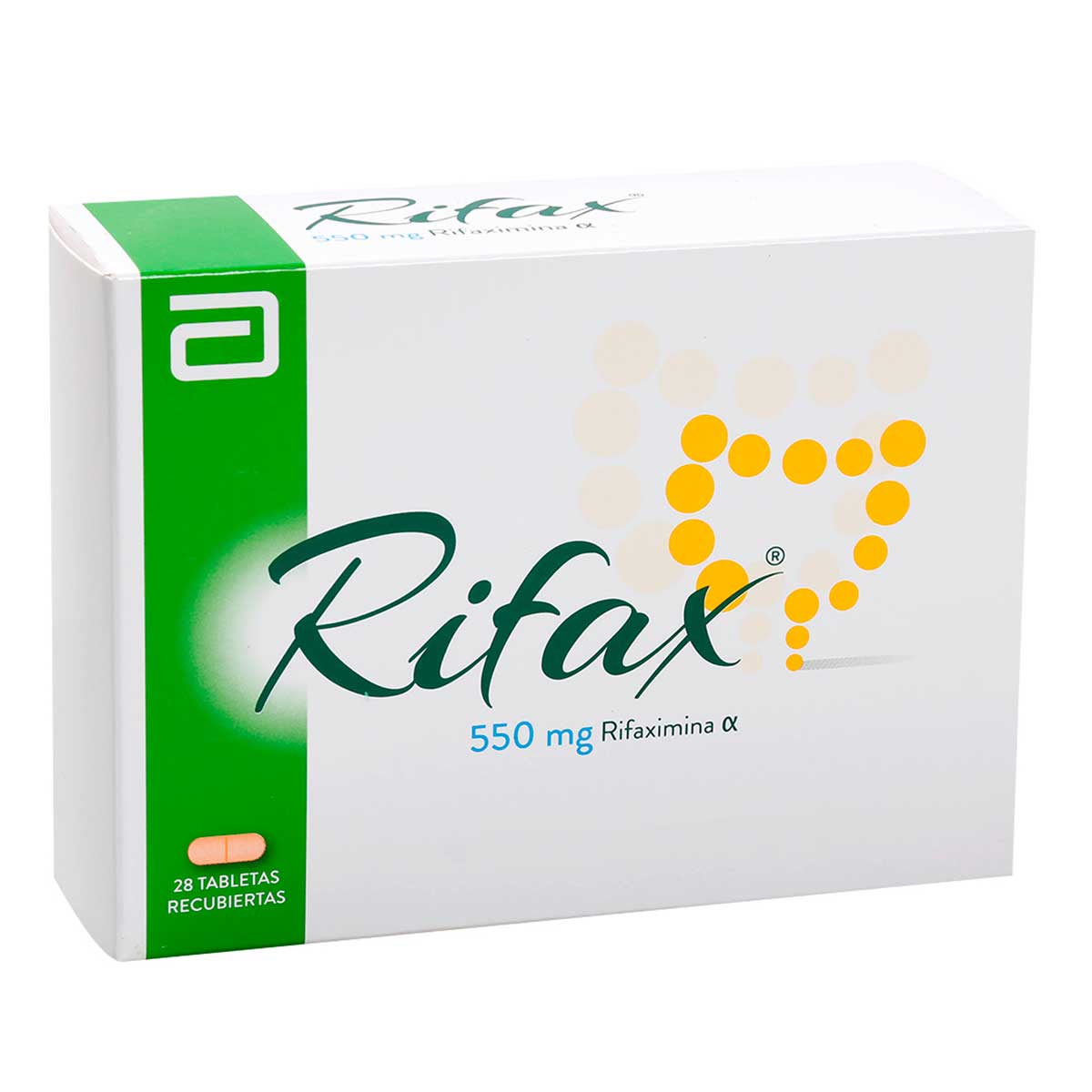Rifax 550 Mg Tableta Recubierta