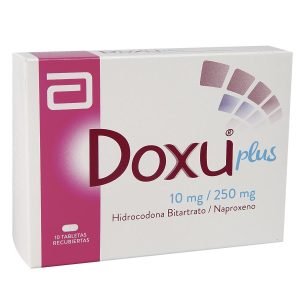 Doxu Plus 10 mg / 250 mg Tableta Recubierta