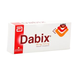 Dabix 80 Mg/12.5 Mg Tableta Recubierta