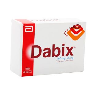 Dabix 160 Mg/25 Mg Tableta Recubierta
