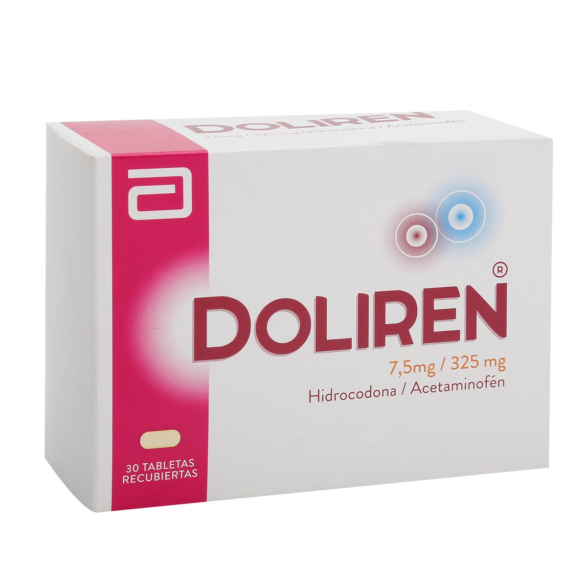 Doliren 325 Mg/7.5 Mg Tableta Recubierta
