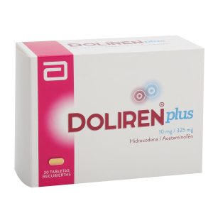 Doliren Plus 325 mg / 10 mg Tableta Recubierta