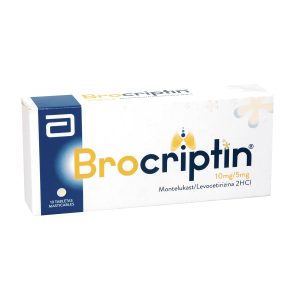 Brocriptin 5mg/10mg Tableta Masticable