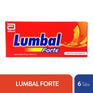 Lumbal Forte 550 / 65 mg Tableta Recubierta Con Película